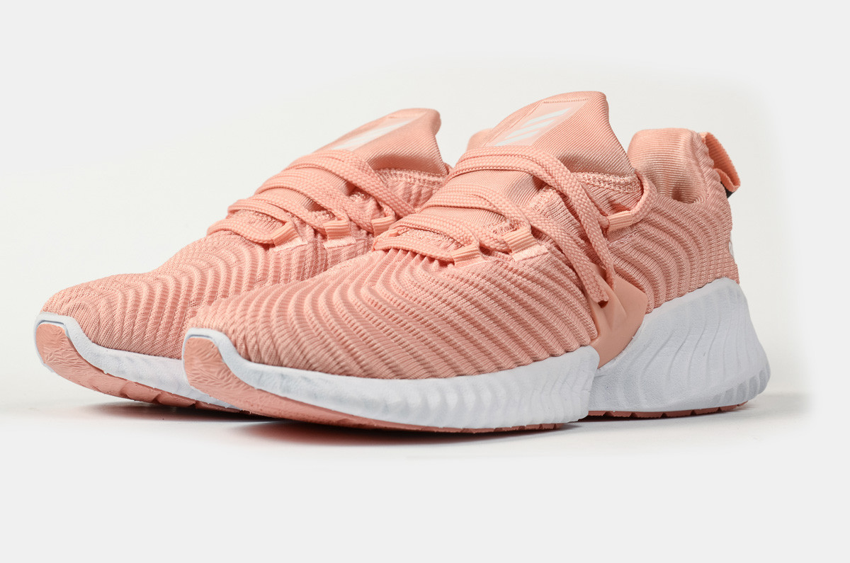 

Женские кроссовки в стиле Adidas Адидас AlphaBounce Instinct, коралловые с белым 36 (22,5 см), Коралловый