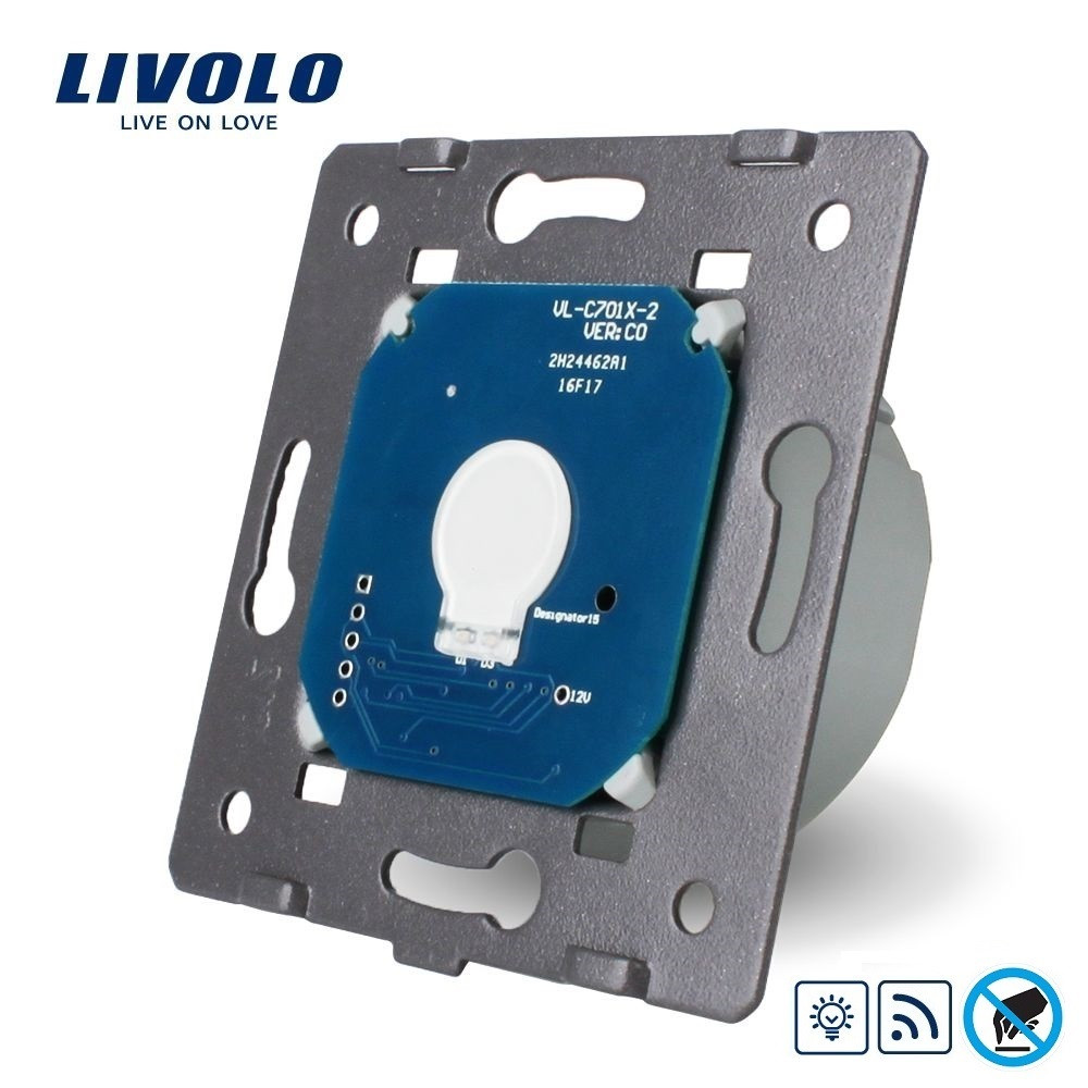 

Механизм бесконтактный радиоуправляемый диммер Livolo (VL-C701DR-PRO)