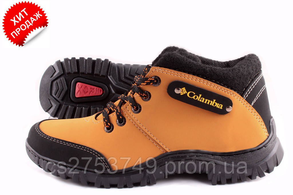 

Демисезонные Мужские Ботинки (Timberland) р43-44, Желтый