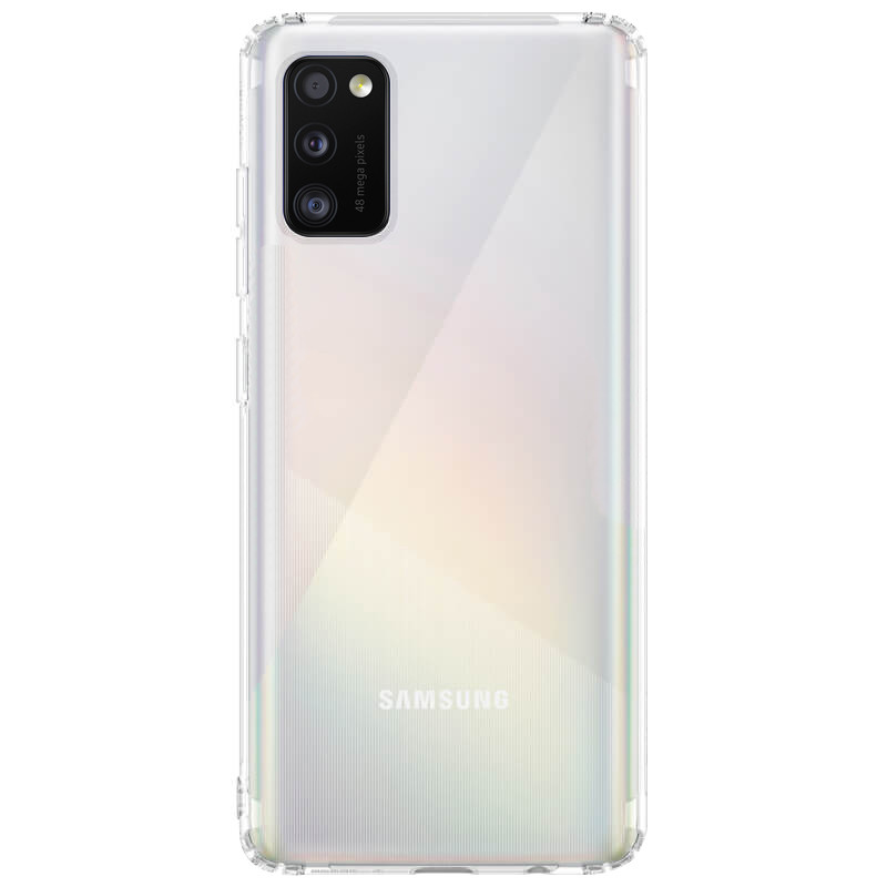 

TPU чехол GETMAN Transparent 1,0 mm для Samsung Galaxy A41