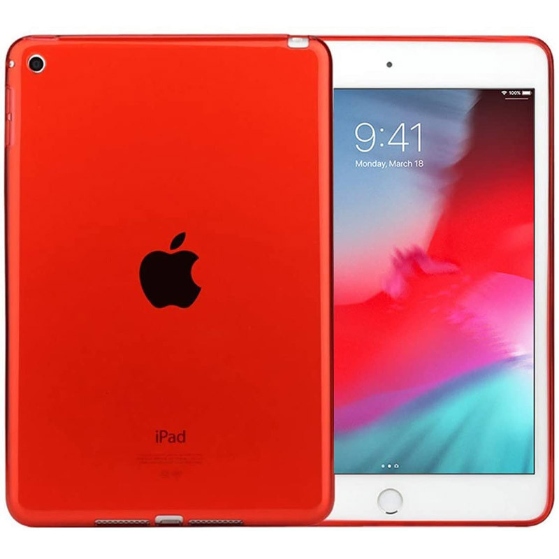 

TPU чехол Epic Color Transparent для Apple iPad mini 1 / 2 / 3, Красный