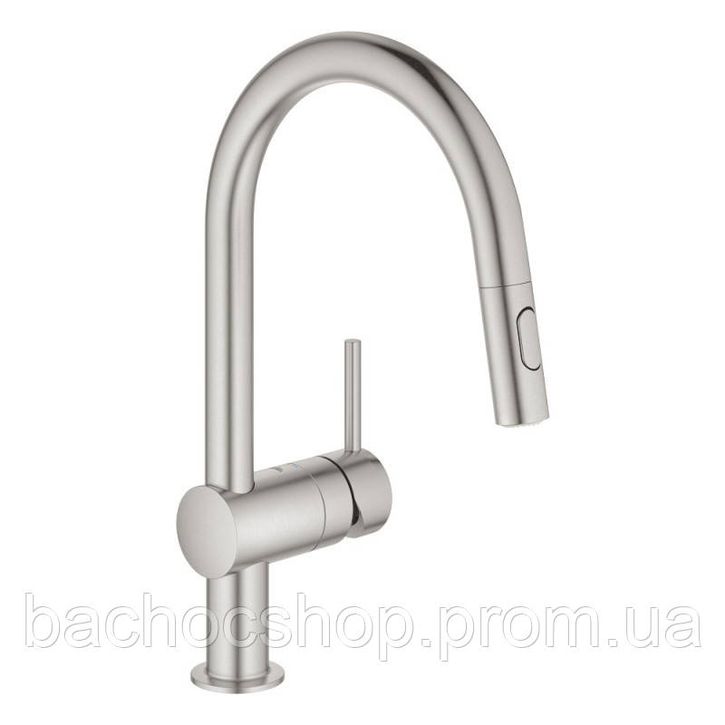

Змішувач для кухні з висувним виливом Grohe Minta 32321DC2