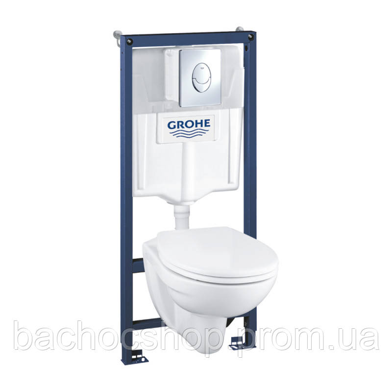 

Інсталяція з унітазом Grohe Solido Compact комплект 4 в 1 39400000