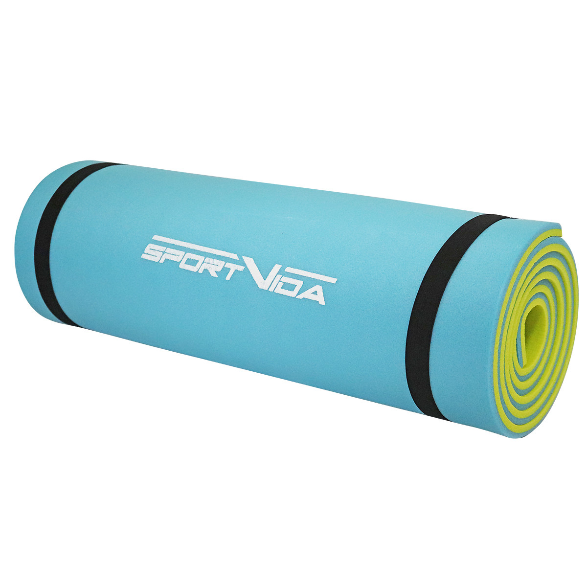

Коврик туристический (каремат) SportVida XPE 1 см SV-EZ0003 Blue/Yellow, Голубой/желтый