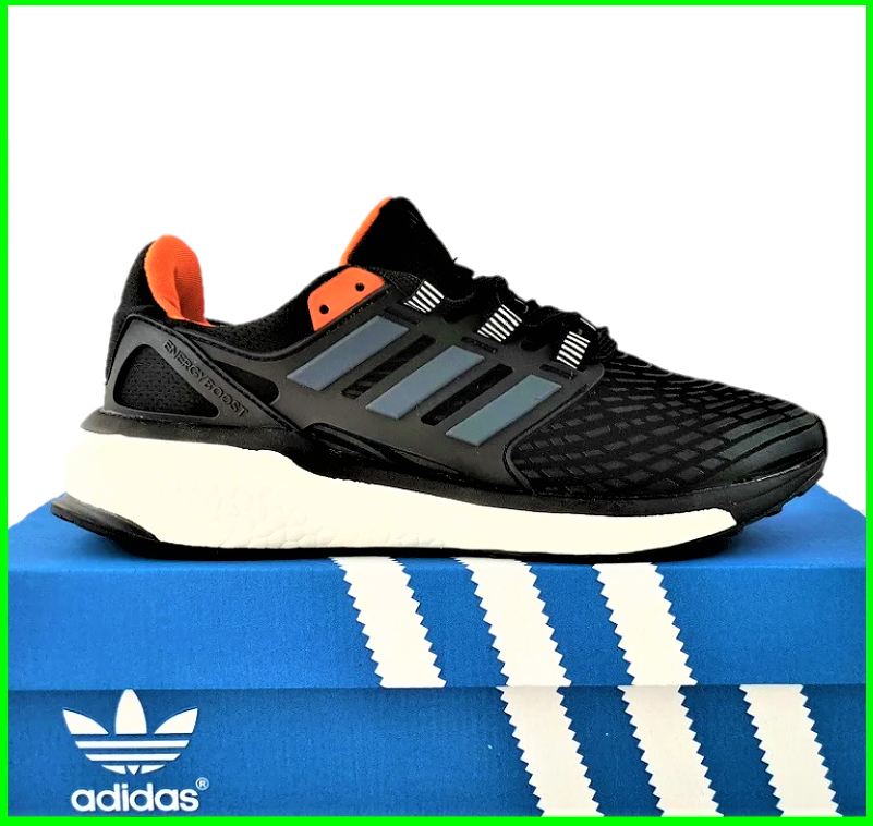 

Кроссовки Adidas Energy Boost Чёрные Мужские Адидас (размеры: 41,42,45) Видео Обзор, Черный