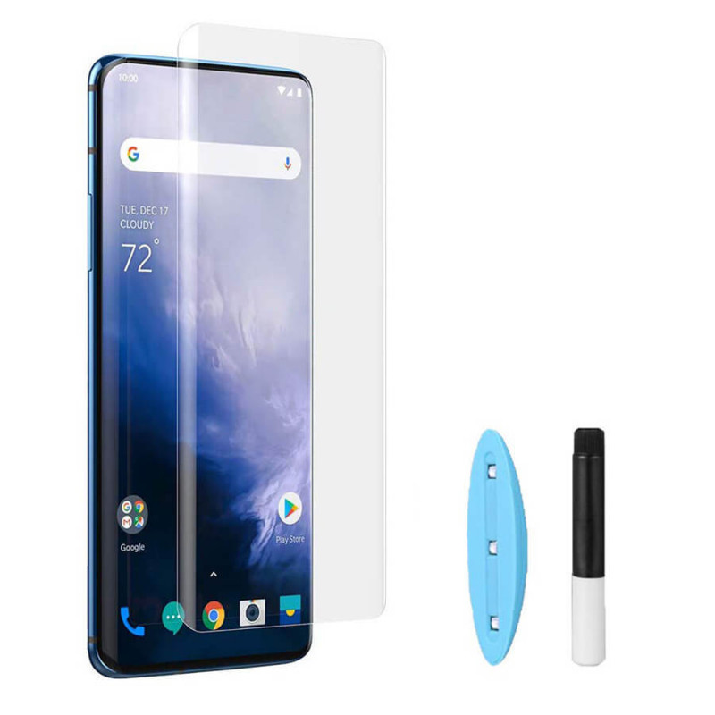 

Защитное 3D стекло Mocolo с УФ лампой для OnePlus 7 Pro / 7T Pro, Прозрачный