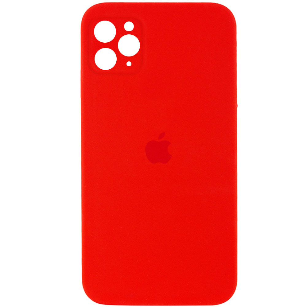 

Чехол Silicone Case Square Full Camera Protective (AA) для Apple iPhone 11 Pro (5.8, Красный / red