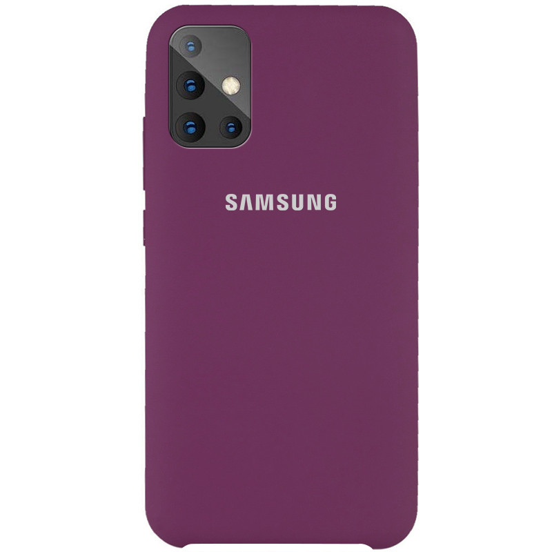 

Чехол Silicone Cover (AAA) для Samsung Galaxy A51, Фиолетовый / grape