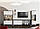 Дзеркало Світ Меблів Тревізо 145×80×2 фінмарк сірий/білий глянець, фото 2