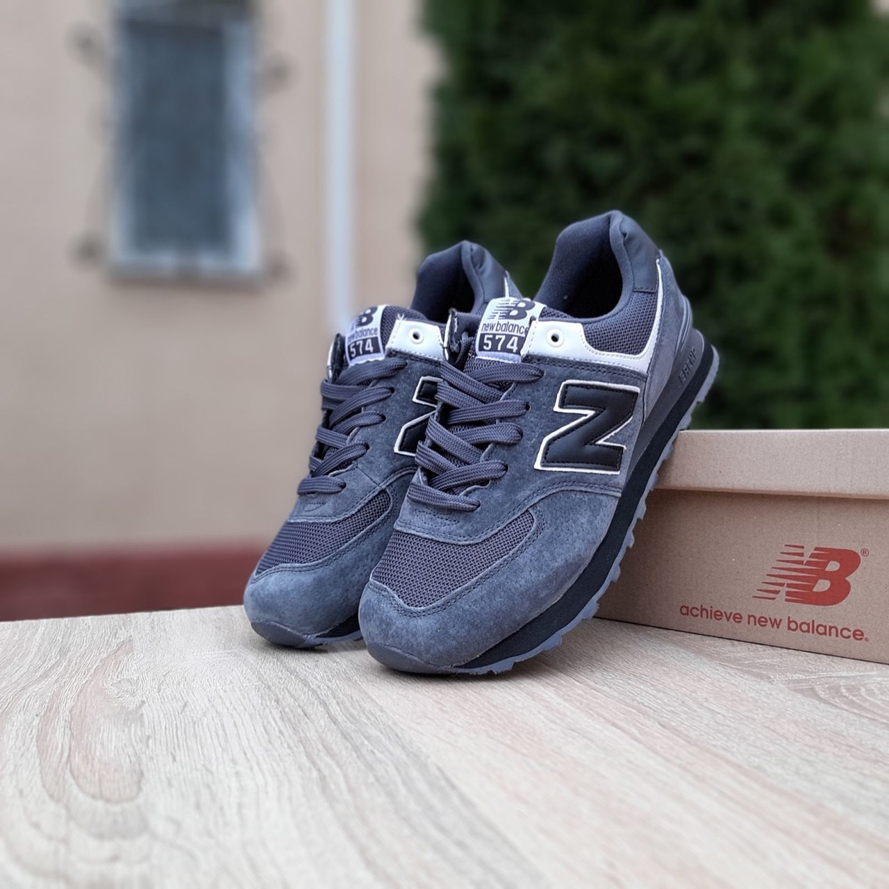 

Женские кроссовки в стиле New Balance Нью беланс 574, серые 41 (26 см), Серый