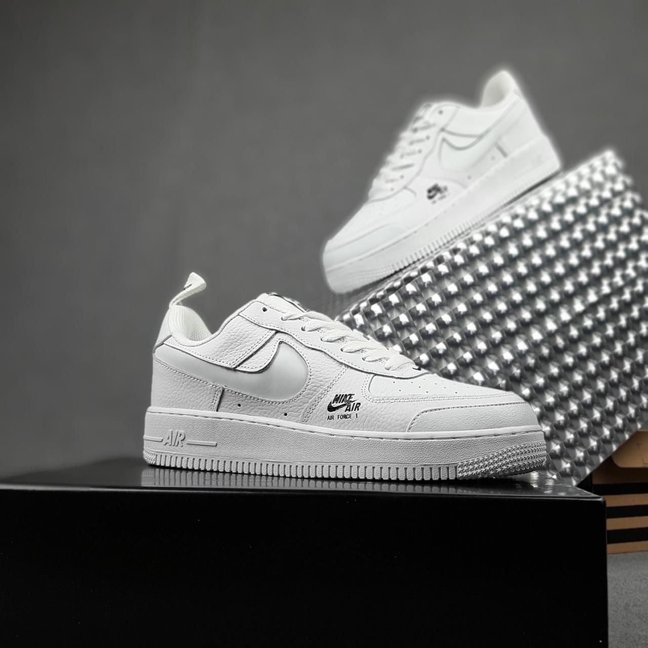 

Мужские кроссовки в стиле Nike Найк Air Force 1, белые 46 (29 см), Белый