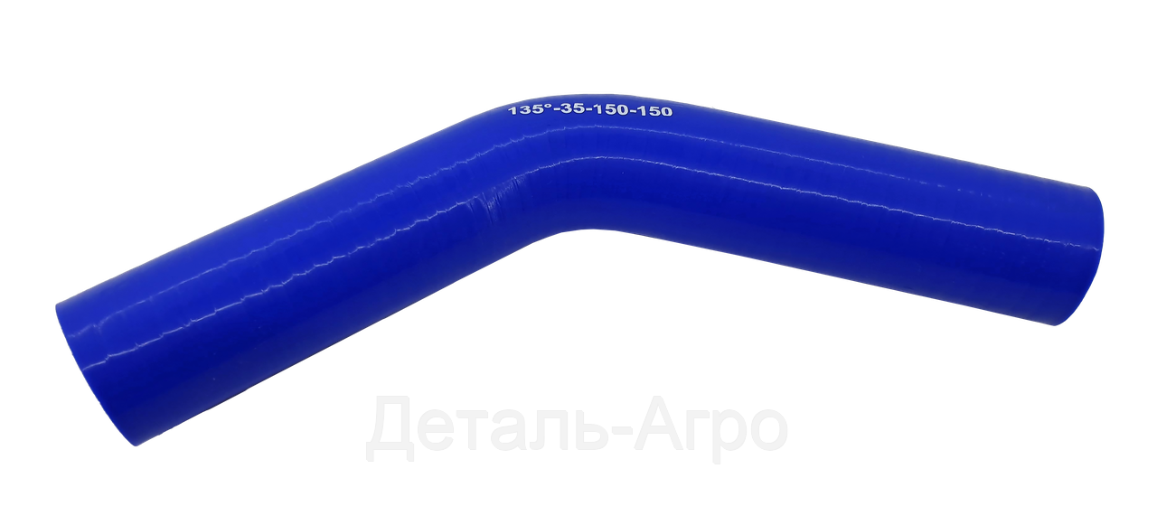 

Патрубок (150 мм х 150 мм) (135` - угол) (d=35 толщ = 4 мм)