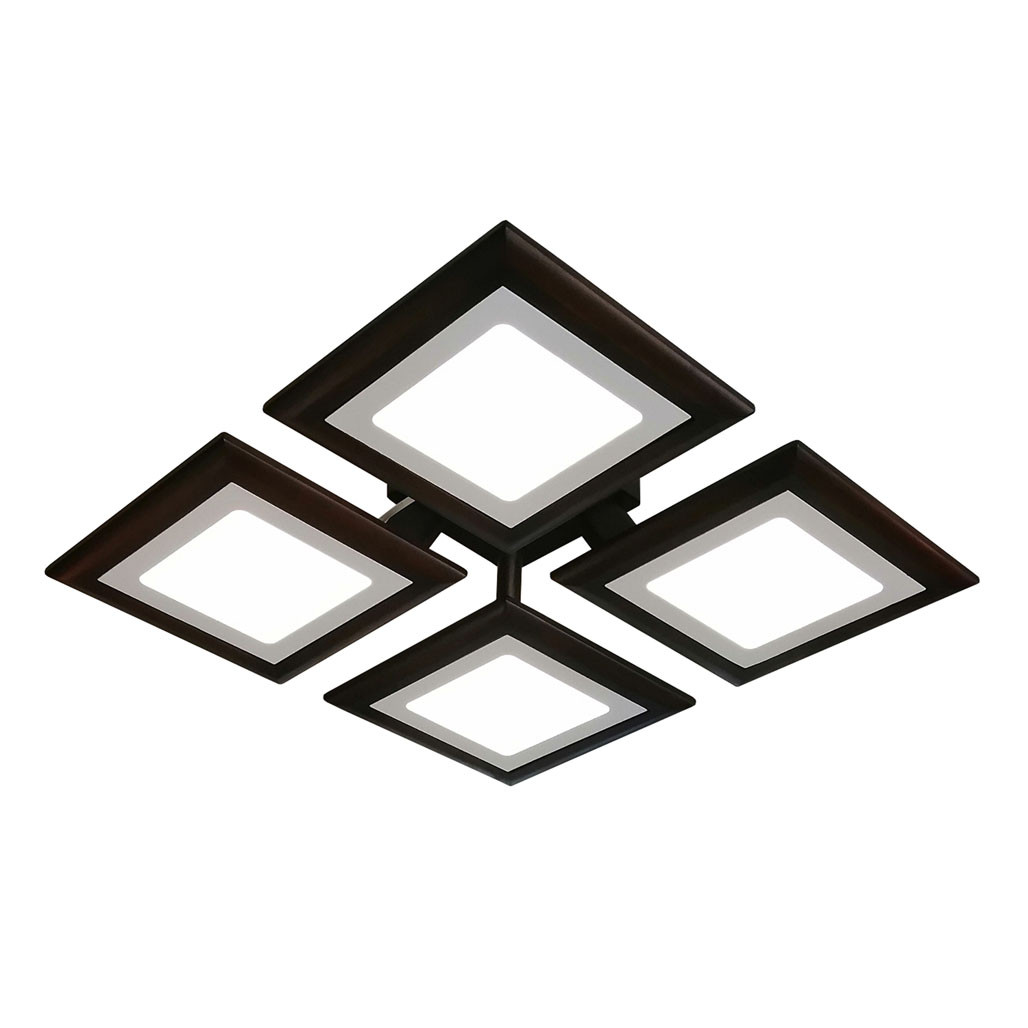 

Потолочная люстра QUAD/LED LED 48W темное дерево