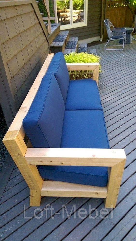 

Лаунж диван в стиле LOFT (NS-917), Натуральный