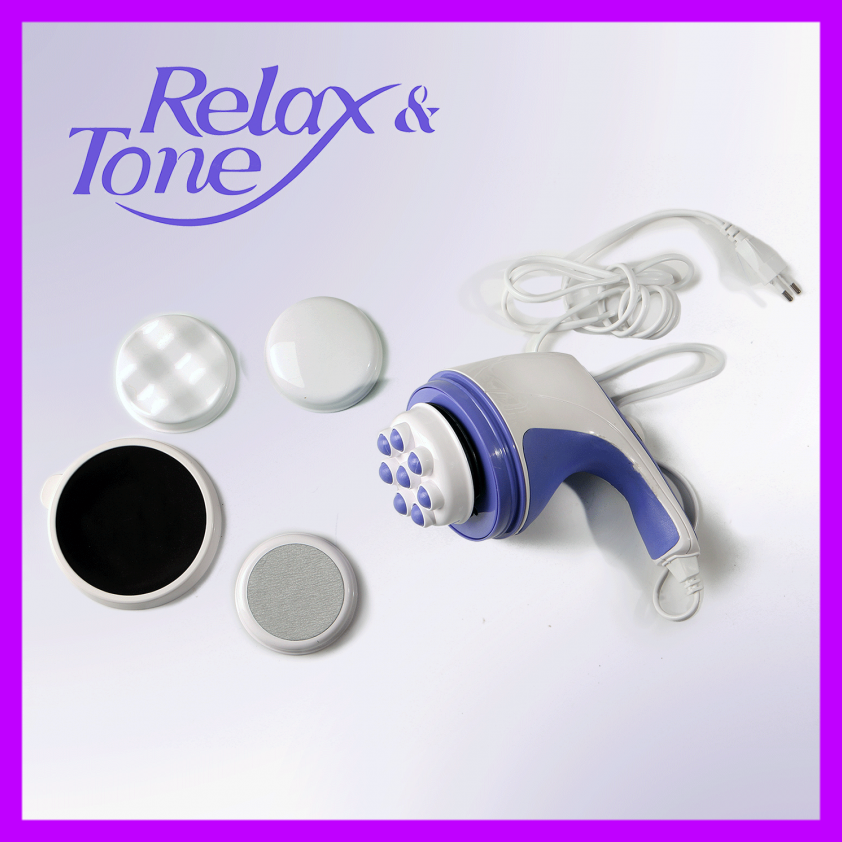 Relax spin tone. Relax Tone массажер narxi. Массажер Relax and Tone Омрон. Relax Spin Tone массажер. Relax & Spin Tone logo.