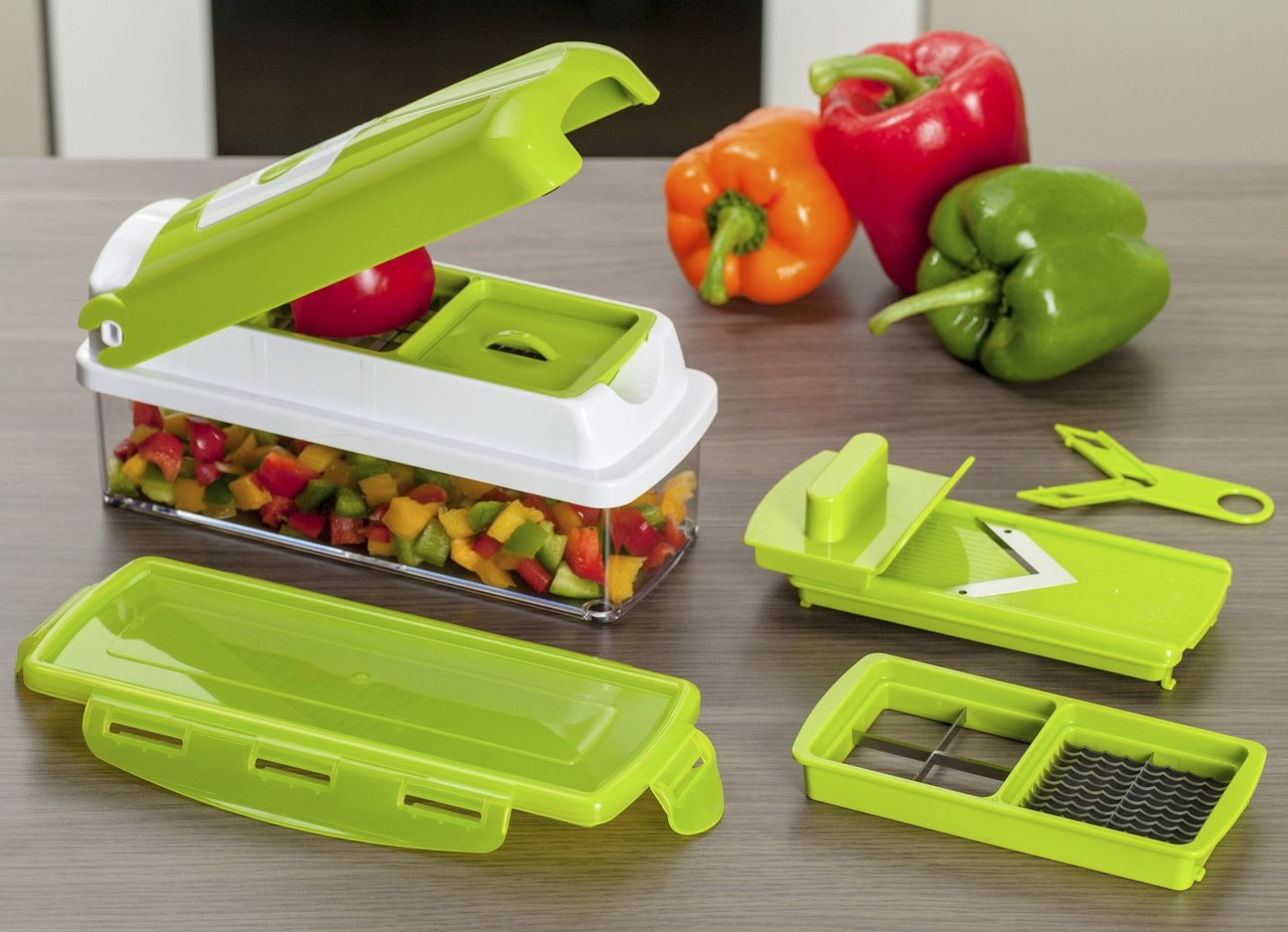 

Nicer Dicer Plus, Найсер Дайсер Плюс овощерезка Nicer Dicer Plus кухонный комбайн! Скидка