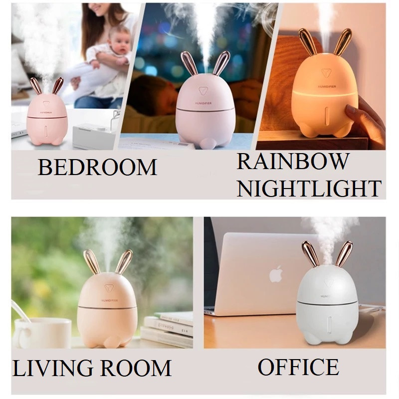 

Увлажнитель и ночник 2 в 1 Humidifiers Rabbit! Распродажа