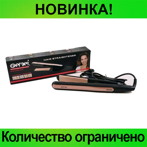 

Утюжок-гофре для волос Gemei GM-2955! Распродажа