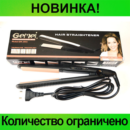 

Утюжок выпрямитель для волос Gemei GM-2955W! Распродажа