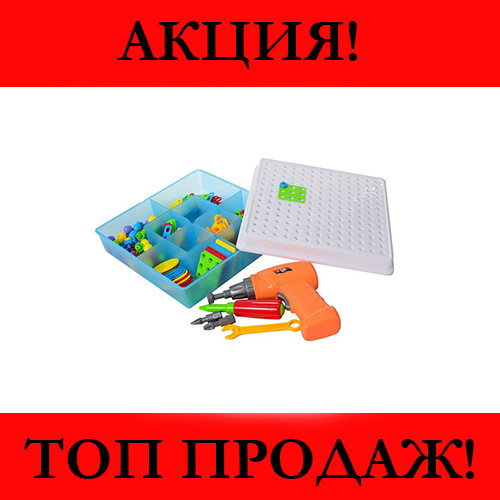 

Мозаика конструктор с шуруповертом Creative Puzzle 2D