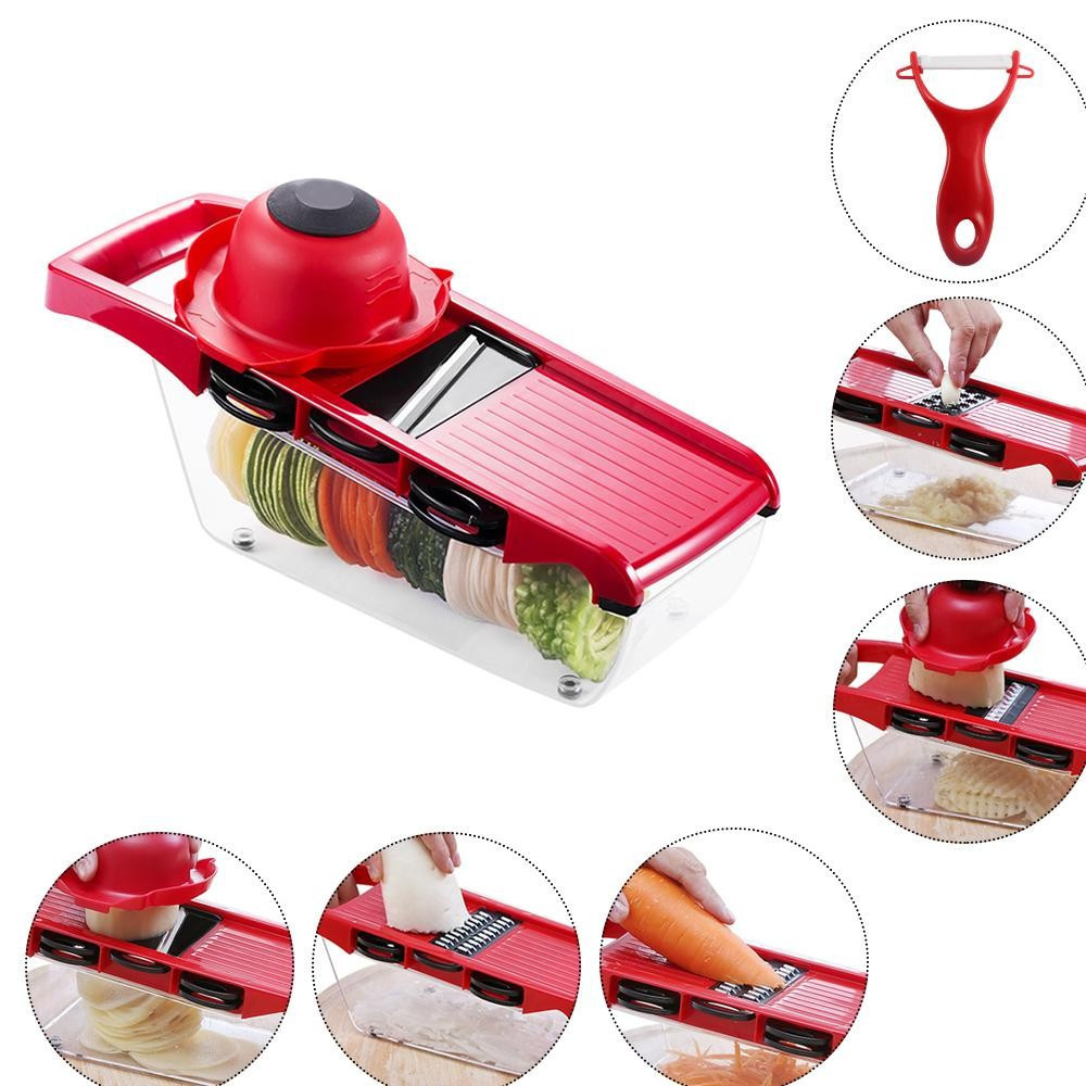 

Овощерезка Mandoline Slicer 6 in 1, качественный