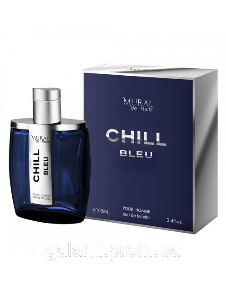 

Туалетная вода Chill Bleu Mural Men EDT 100 ml арт.36205, КОД: 1469903