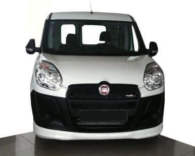 

Fiat Doblo III nuovo 2010↗ и 2015↗ гг. Накладка на передний бампер (нижняя юбка, под покраску)