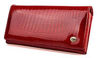 Жіночий шкіряний гаманець ST Leather S-21A Червоний, фото 1