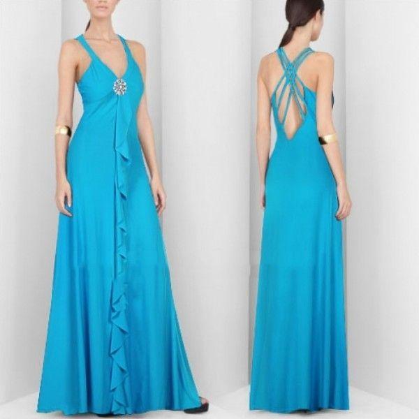 РАСПРОДАЖА! Элегантное голубое платье