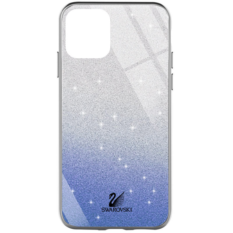 

Противоударный защитный термополиуретановый Чехол - Накладка Epik Swarovski дляApple iPhone 12 mini (5.4"), Синий