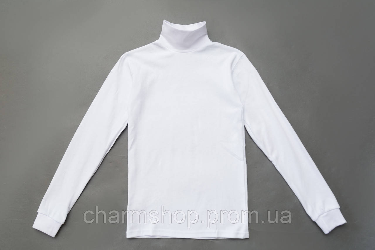 

Водолазка белая классическая Classic White, Белый