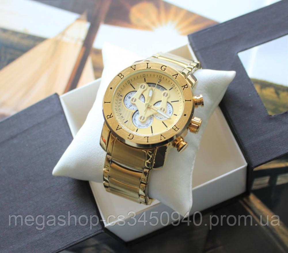 

Мужские наручные часы Bvlgari Gold