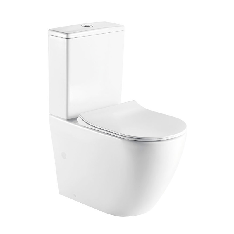 

Унитаз-компакт Qtap Robin с сидением Soft-close QT13222141ARW