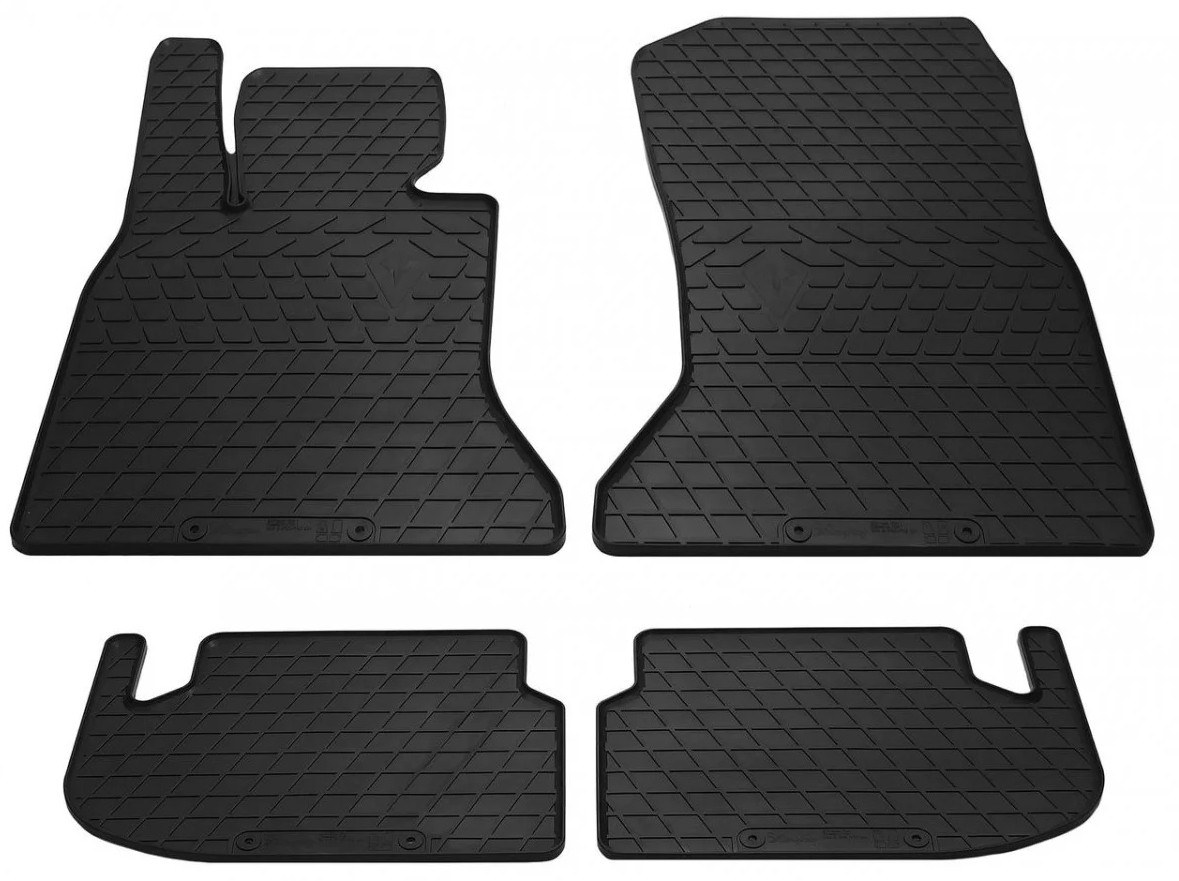 

Резиновые коврики в салон BMW 5 (F11) 2013-2016 Stingray (к-кт 4шт.), Черный