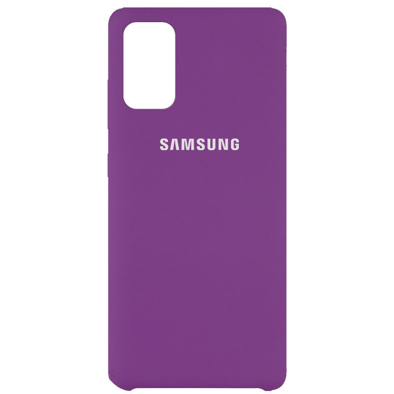 

Чехол Silicone Cover (AAA) для Samsung Galaxy S20+ Фиолетовый / Grape