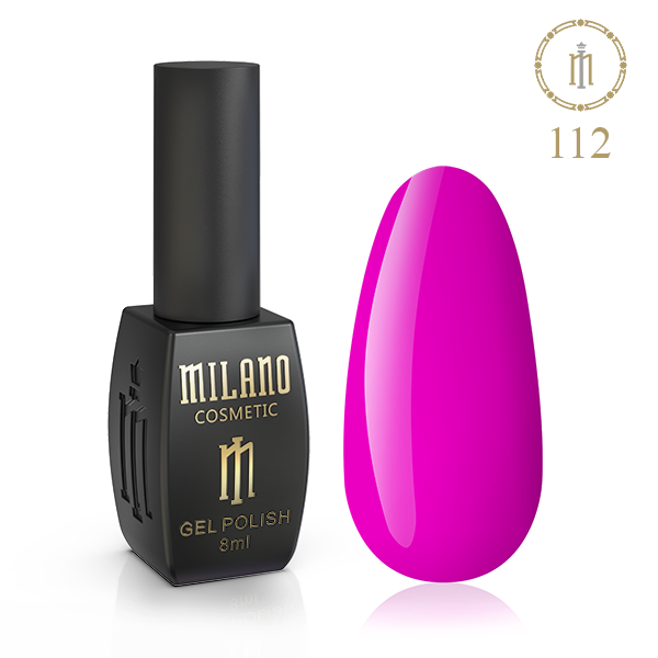 

Гель лак MILANO 8ml № 112 (Малиновый щербет)