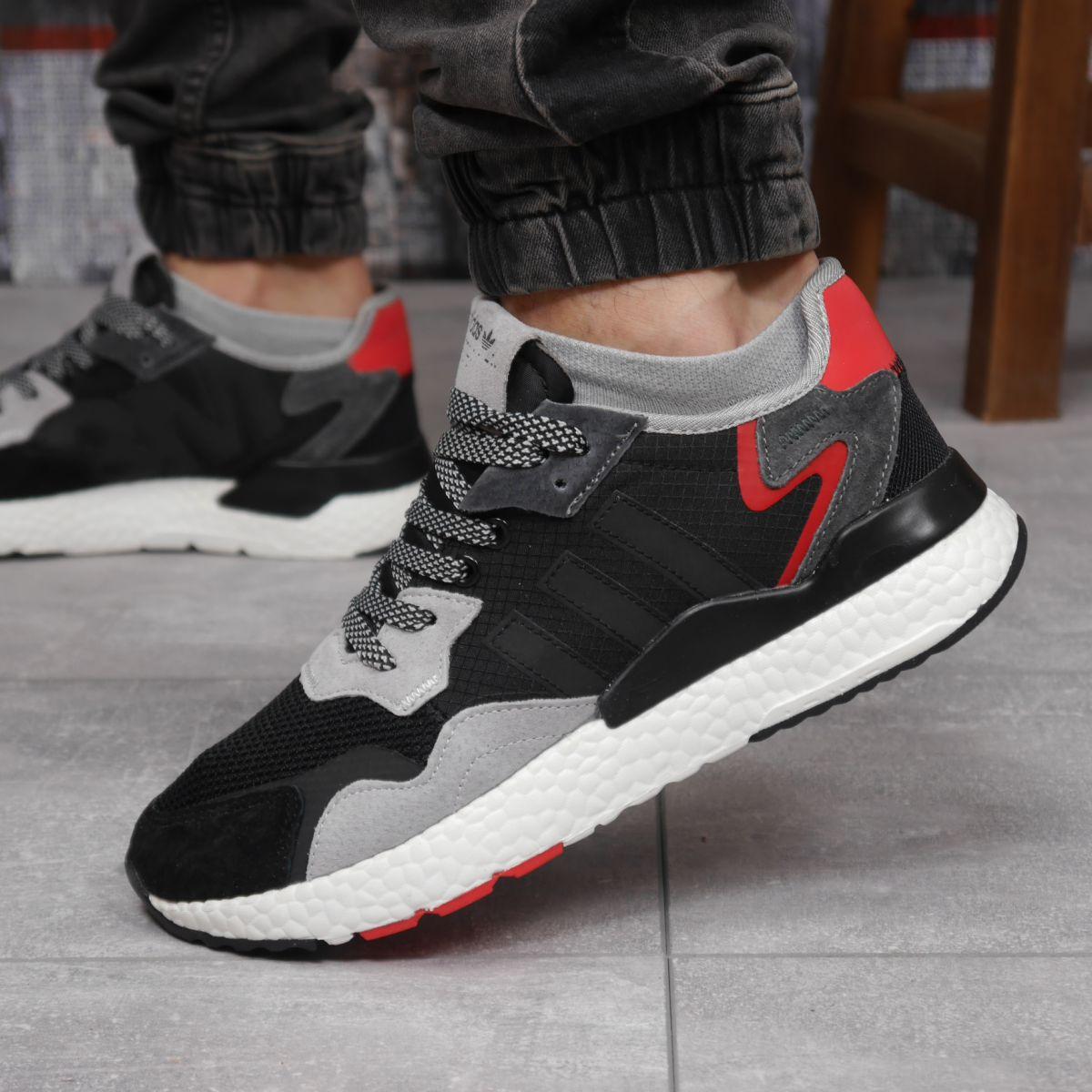 

Кроссовки мужские 17302, Adidas Nite Jogger Boost 3M, черные, [ 41 42 44 46 ] р. 41-25,2см. 43, Черный