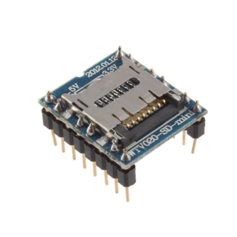 Звуковой модуль, MicroSD аудио плеер, для ArduinoНет в наличии