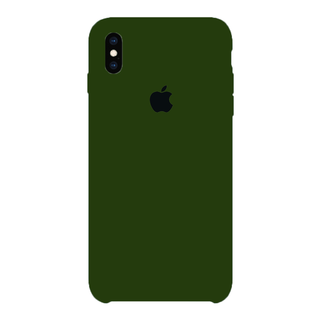 

Чохол Apple Silicone Case ( Ультрамарин ) iPhone Xs MAX Темно-зелений