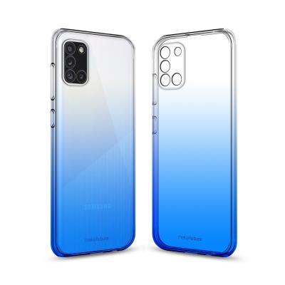 

Чехол для моб. телефона MakeFuture Samsung A31 Gradient (Clear TPU) Blue (MCG-SA31BL), Голубой