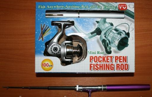 

Удочка карманная с катушкой "Pocket pen fisheng rod"