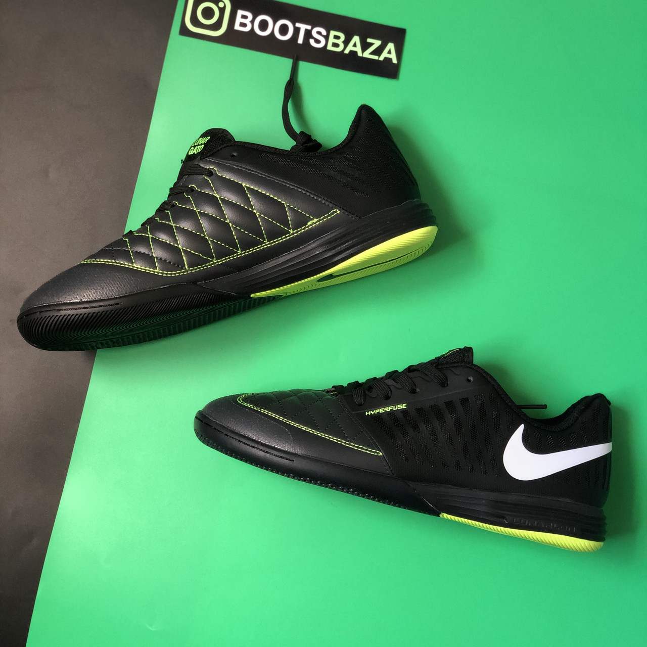 

Футзалки Nike Lunar Gato II IC Найк Лунар Гато 2, Зелёный