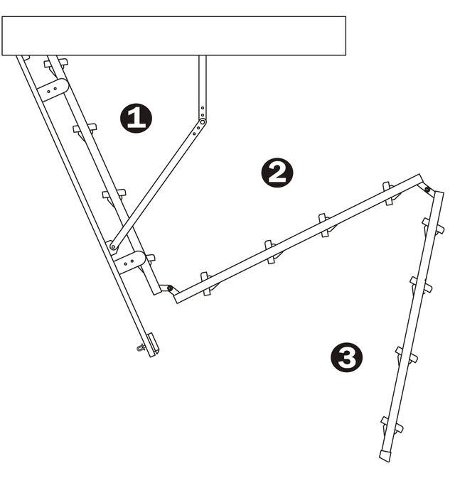 чердачная лестница металлическая | чердачная лестница оман | чердачная лестница трехсекционная