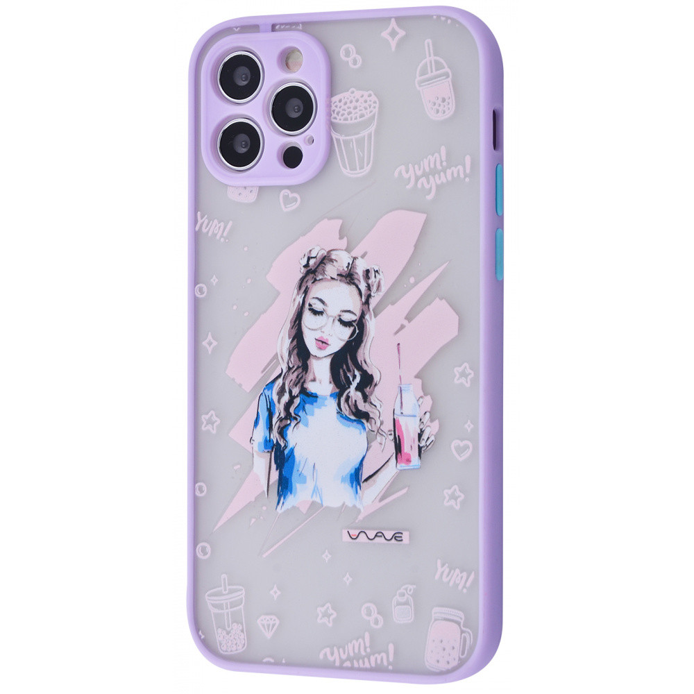 

Чехол накладка iPhone 12 WAVE Cartoon Case (PC+TPU) girly_lifestyle