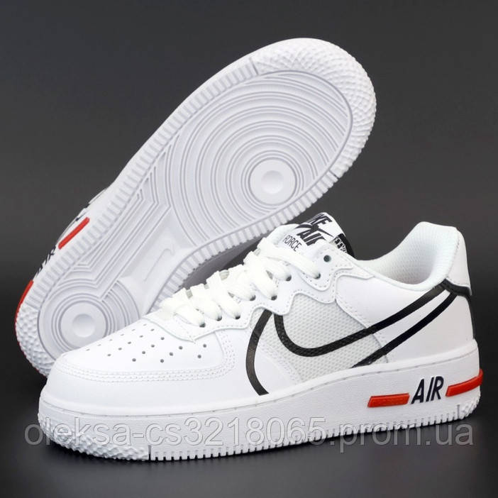 

Женские кроссовки в стиле Nike Air Force 1 Low, кожа, белый, Вьетнам 40