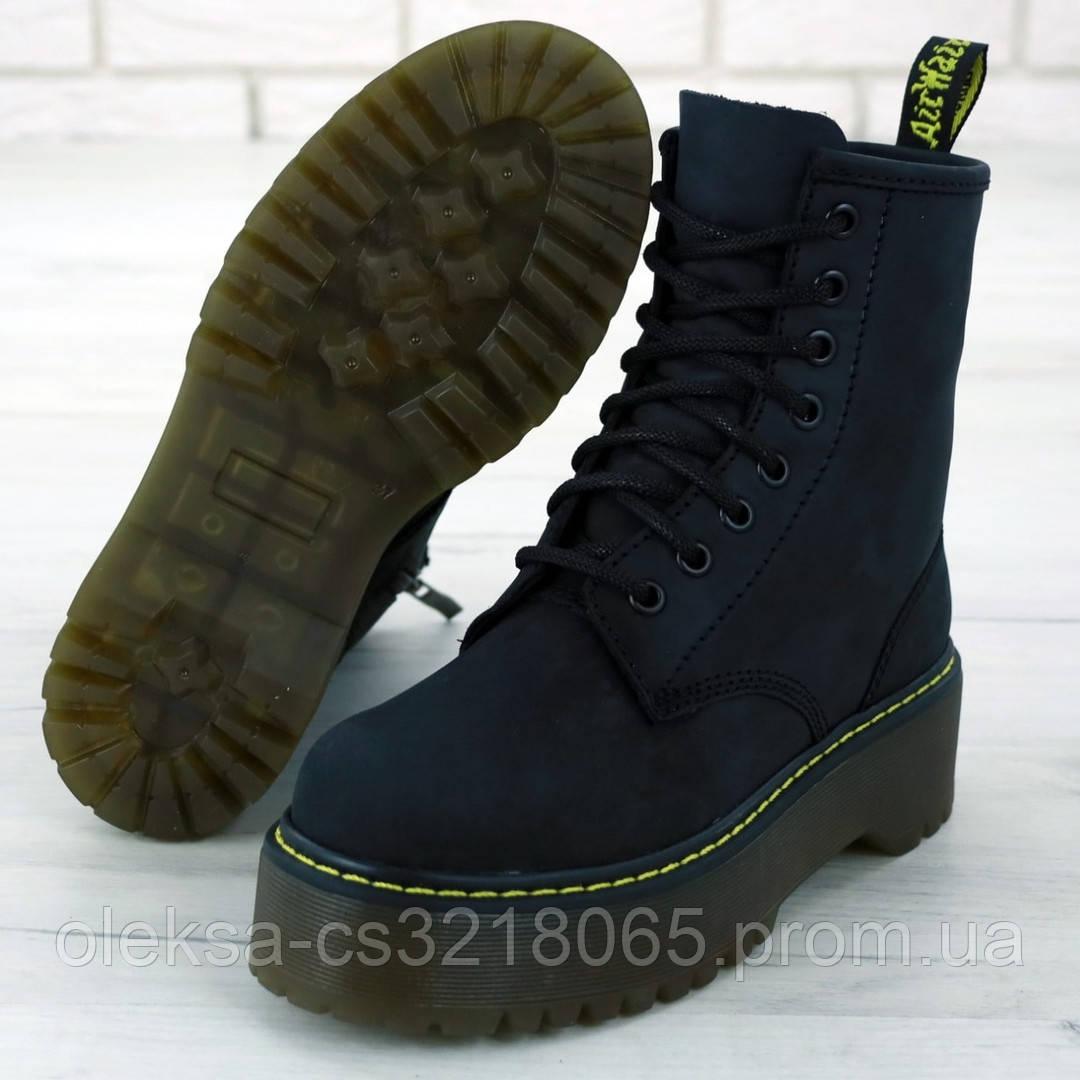 

Женские ботинки в стиле Dr.Martens Jadon, кожа, черный, Китай 39