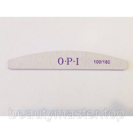 

Пилка OPI серая 100/150 форма дуга уп.25шт