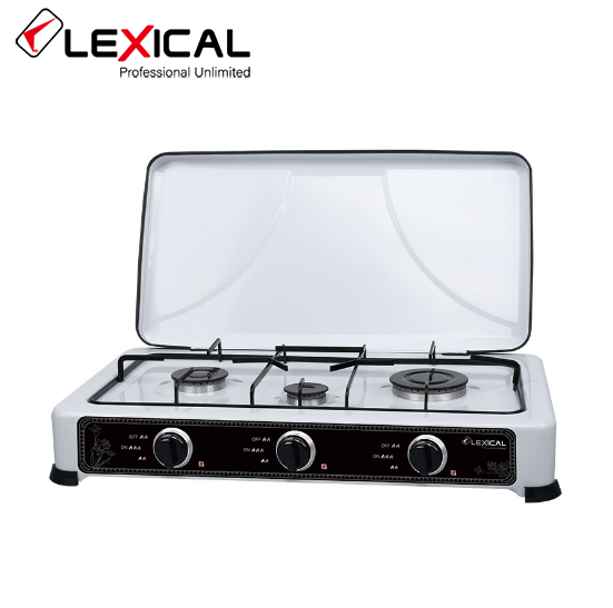 

Газовая плита LEXICAL LGS-2813-1 на 3 конфорки, White 4.7KW