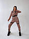 Суперстильный костюм с брюками-карго декорированный застежками-фастекс compliment, фото 3