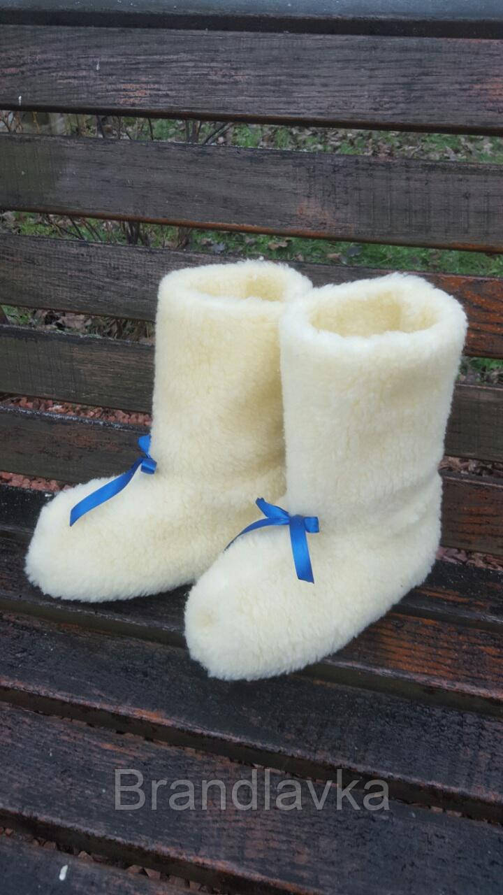 

Чуни из овчины желтые высокие 36-41 40/41